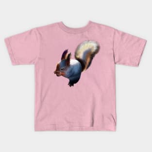 Fluffy squirrel Kids T-Shirt